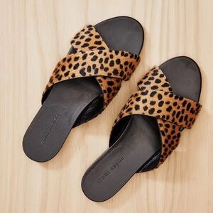 Jenni Kayne Leopard Print Sandals